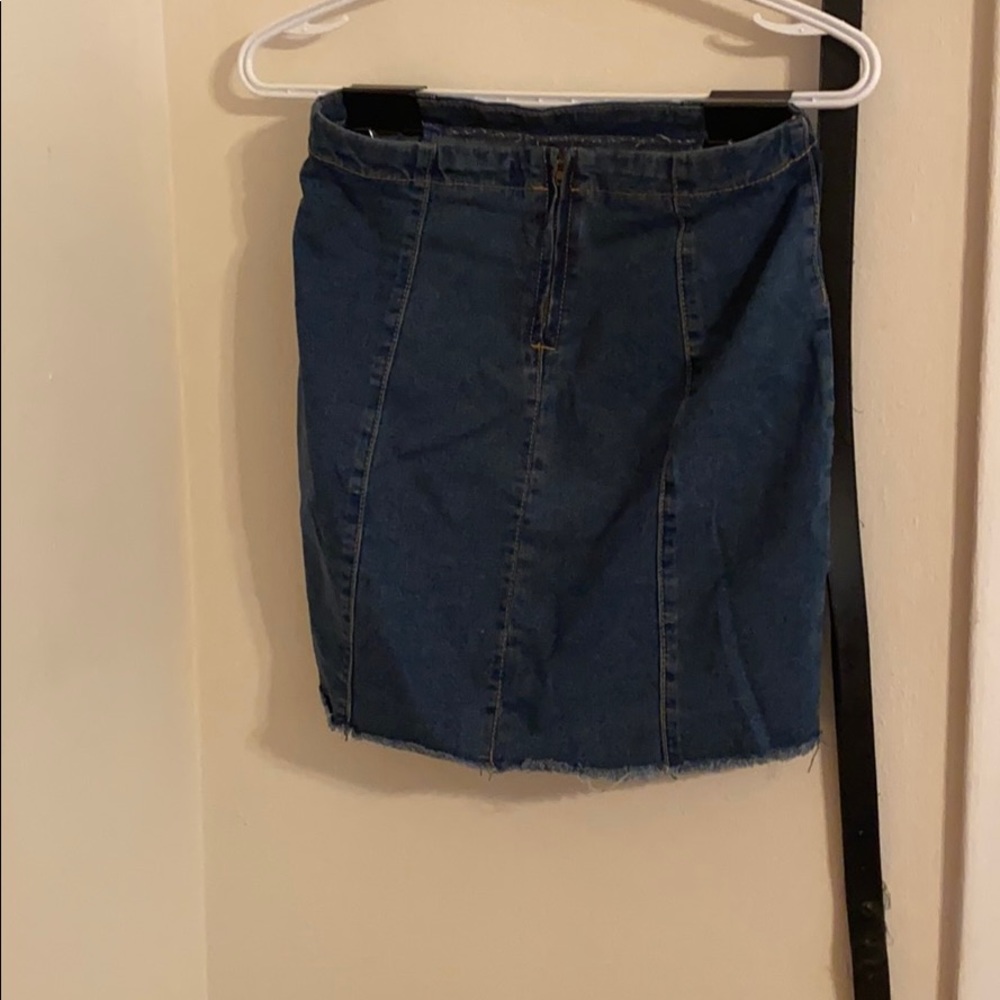Jean skirt